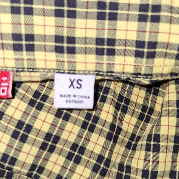 Plaid Button-down XS - Picture 5 of 5